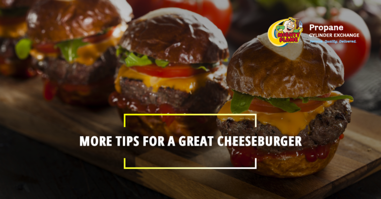 More Tips for a Great Cheeseburger