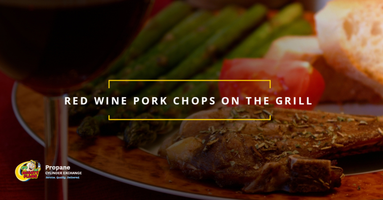 Red Wine Pork Chops On the Grill