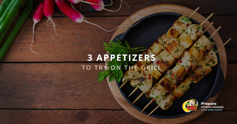 3 Appetizers to Try on the Grill