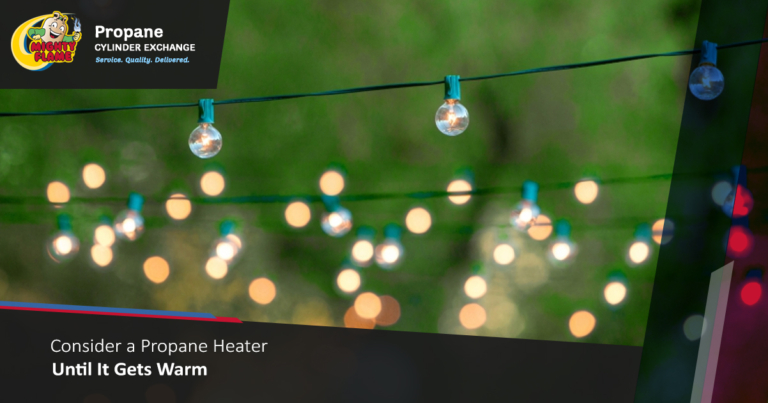 Consider a Propane Heater Until It Gets Warm