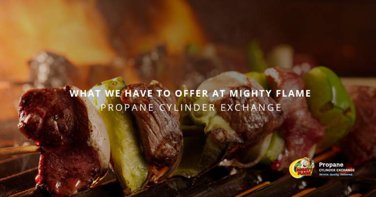 What We Have To Offer At Mighty Flame Propane Cylinder Exchange