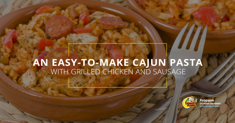 An Easy-to-Make Cajun Pasta With Grilled Chicken and Sausage