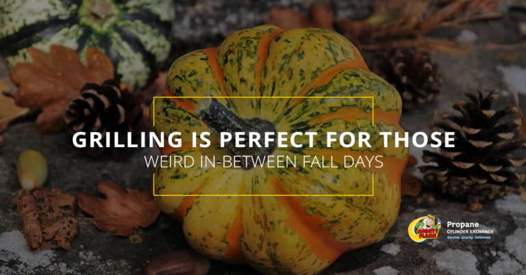 Grilling is Perfect for Those Weird In-Between Fall Days
